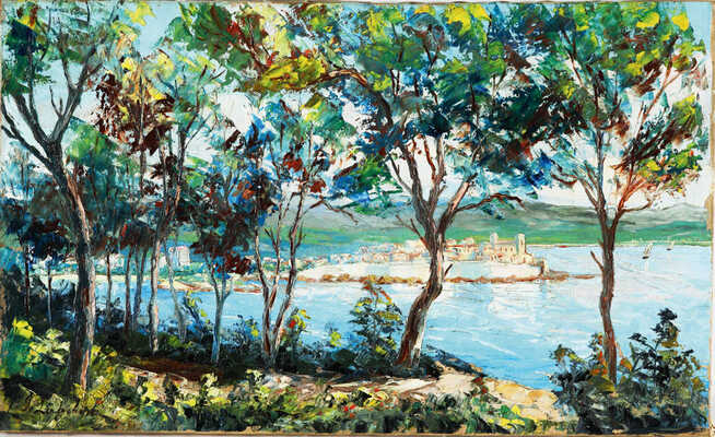 Лапшин Георгий Александрович. Антиб. Лазурный берег Франции